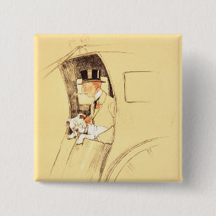 Hansom-Fahrerhaus Button