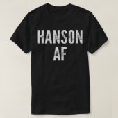 Hanson AF Tank Top (Design vorne)