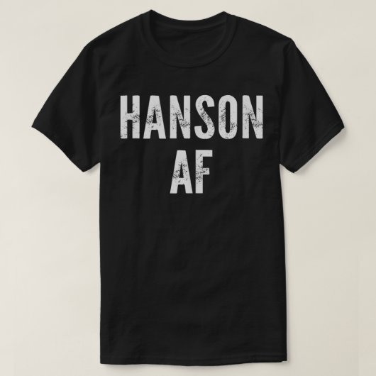 Hanson AF Tank Top (Design vorne)
