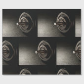 Hantel Geschenkpapier (Flach)