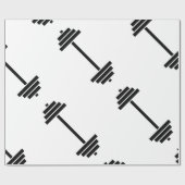Hanteln Geschenkpapier (Flach)