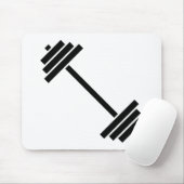 Hanteln Mousepad (Mit Mouse)
