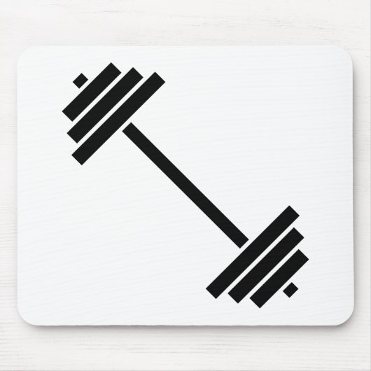 Hanteln Mousepad (Vorne)
