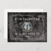 Hantieren Sie unser erstes Haus Postkarte (Vorne/Hinten)