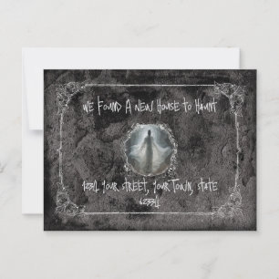 Hantieren Sie unser erstes Haus Postkarte