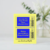 Hanukah Postcard Postkarte (Stehend Vorderseite)