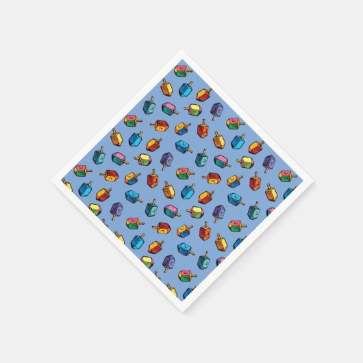 Hanukah Set Paper Party Napkins - Judaika Serviette (Ecke)
