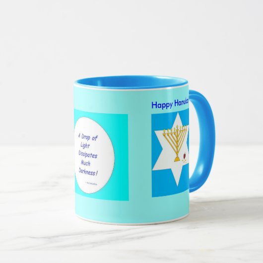 Hanukah Tasse (VorderseiteRechts)