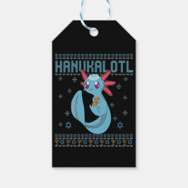 Hanukalotl Funny Axolotl Hanukkah Ugly Sweater Geschenkanhänger