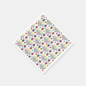 Hanukiah Hanukkah Menorah Party Time Serviette (Ecke)