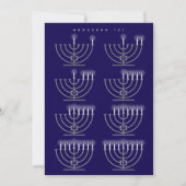 Hanukka 101 feiertagskarte (Vorderseite)