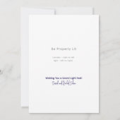 Hanukka 101 feiertagskarte (Rückseite)