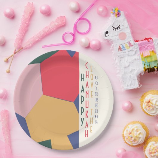 Hanukka Dreidel Time Pappteller (Party)