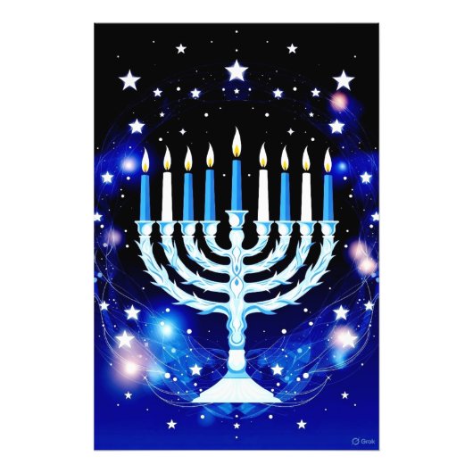 HANUKKA  FOTODRUCK (Vorne)