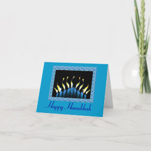 Hanukka Grußkarte Feiertagskarte