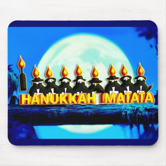 Hanukka Matata Mousepad (Vorne)