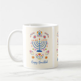 Hanukka, Minnorah Kaffeetasse