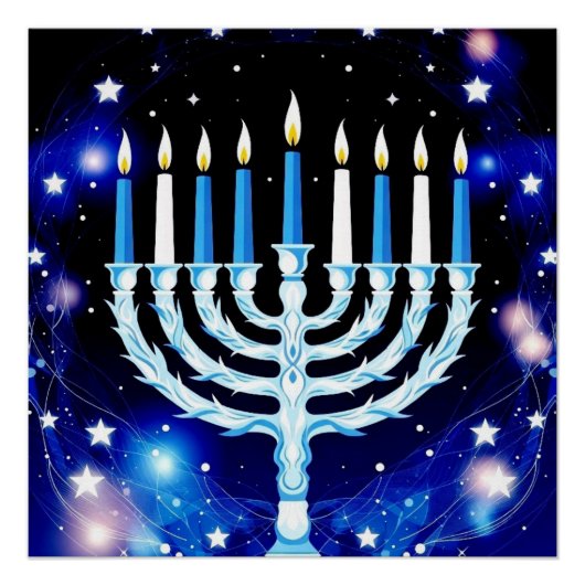 HANUKKA POSTER (Vorderseite)