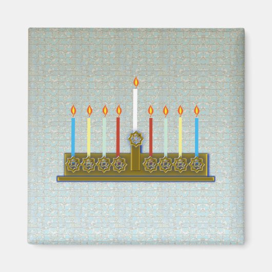 Hanukkah 2010...Squared Magnet (Vorne)