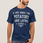 Hanukkah 2021 Funny Latkes Judenurlaub T-Shirt<br><div class="desc">Hanukkah 2021 Funny Latkes Jüdischer Urlaub .</div>