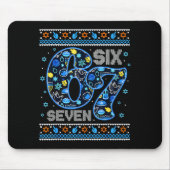 Hanukkah 67 Festive Dreidel Ugly Sweater For Men W Mousepad (Vorne)