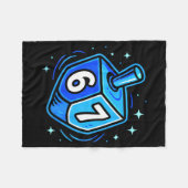 Hanukkah 67 Six Seven Boy Girl Kids 67 Meme Hanukk Fleecedecke (Vorderseite (Horizontal))
