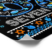 Hanukkah 67 Six Seven Boy Girl Kids 67 Meme Hanukk Poster (Ecke)