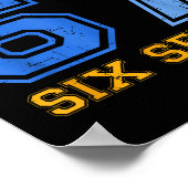 Hanukkah 67 Six Seven Boy Girl Kids 67 Meme Hanukk Poster (Ecke)