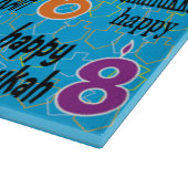 Hanukkah 8 Nights Schneidebrett (Ecke)