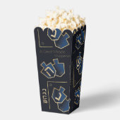 Hanukkah A Great Miracle Dark Blue Geschenkschachtel (Geplatzt)