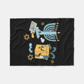 Hanukkah Aac Speech Therast Slp Communication Acce Fleecedecke (Vorderseite (Horizontal))