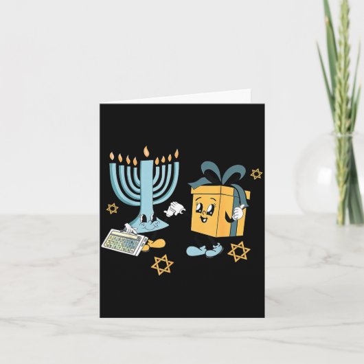 Hanukkah Aac Speech Therast Slp Communication Acce Karte (Vorderseite)