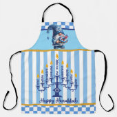 Hanukkah All-over Print-Schürze Schürze (Vorderseite)