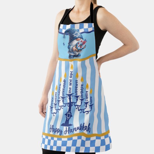 Hanukkah All-over Print-Schürze Schürze (InSitu)