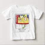 Hanukkah Baby Fine Jersey T - Shirt "Dreidel in Bo<br><div class="desc">Personalisieren Sie, indem Sie Text löschen und Ihre eigenen hinzufügen. Wählen Sie Ihren bevorzugten Schriftart Stil, Größe und Farbe. Danke, dass ihr angehalten und vorbeigekommen seid! Viel geschätzt! Happy Chanukah/Hanukkah! Stil: Baby Fine Jersey T - Shirt Ihre Suche nach dem ultimativen Säugling T - Shirt ist offiziell beendet. Dieses Baumwoll-T-Shirt...</div>