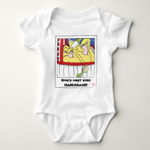 Hanukkah Baby Jersey Body Anzug Baby Strampler
