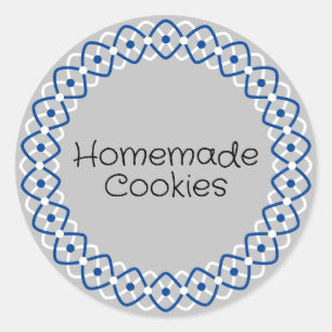 Hanukkah Bakery Box Packung Runder Aufkleber