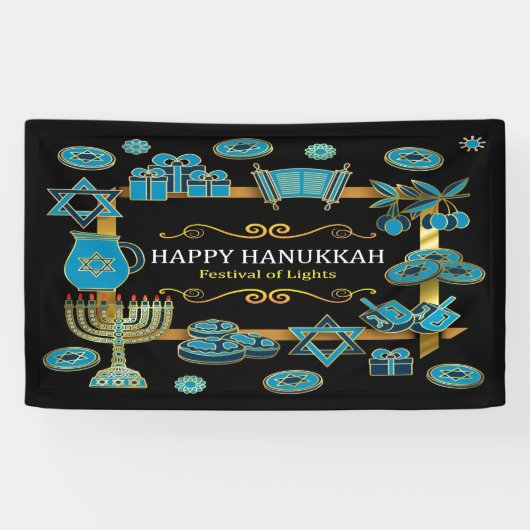 Hanukkah Banner (Horizontal)
