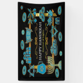 Hanukkah Banner (Vertikal)