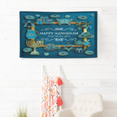 Hanukkah Banner (Insitu)