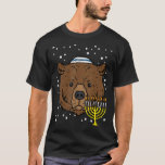 Hanukkah Bear Chanukah Jüdische Männer Frauen Kind T-Shirt<br><div class="desc">Hanukkah Bear Chanukah Jüdische Männer Frauen Kinder Jungen Mädchen</div>