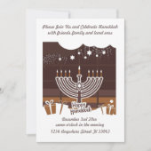 Hanukkah Besondere Party Einladung aller Altersgru (Vorderseite)