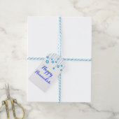 Hanukkah Blessings Gift Tags Geschenkanhänger (Mit Garn)