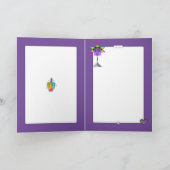 Hanukkah Blessings Grußkarte Karte (Innenseite)