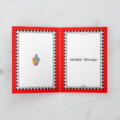 Hanukkah Blessings Karte (Innenseite)