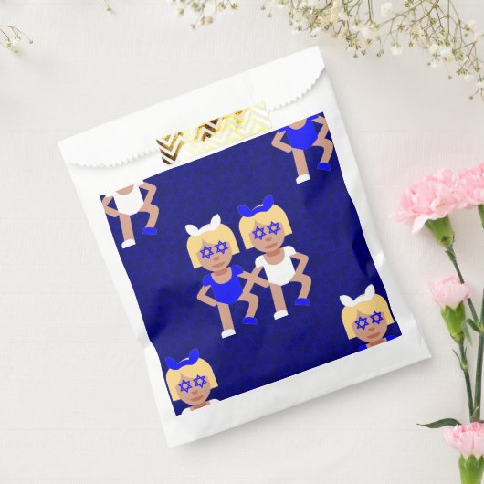 hanukkah blue bunny ear twins geschenktütchen (Versiegelt)