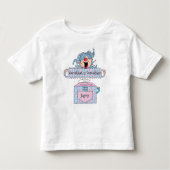 Hanukkah Blue Pink Shirt "Dreidel in the Box" (Vorderseite)