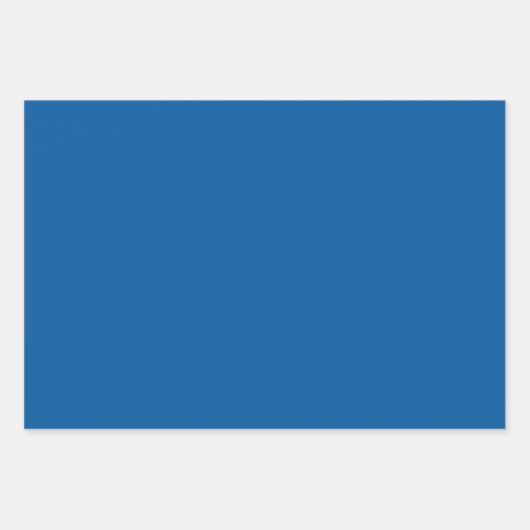 Hanukkah Blue Silver Geschenkpapier Set (Vorderseite 2)