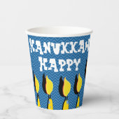 Hanukkah Bratlaken 8 oz. Pappbecher (Vorderseite)