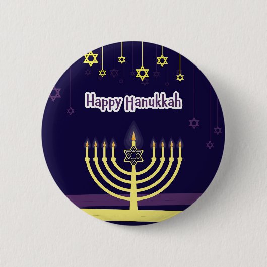 Hanukkah Button (Vorderseite)